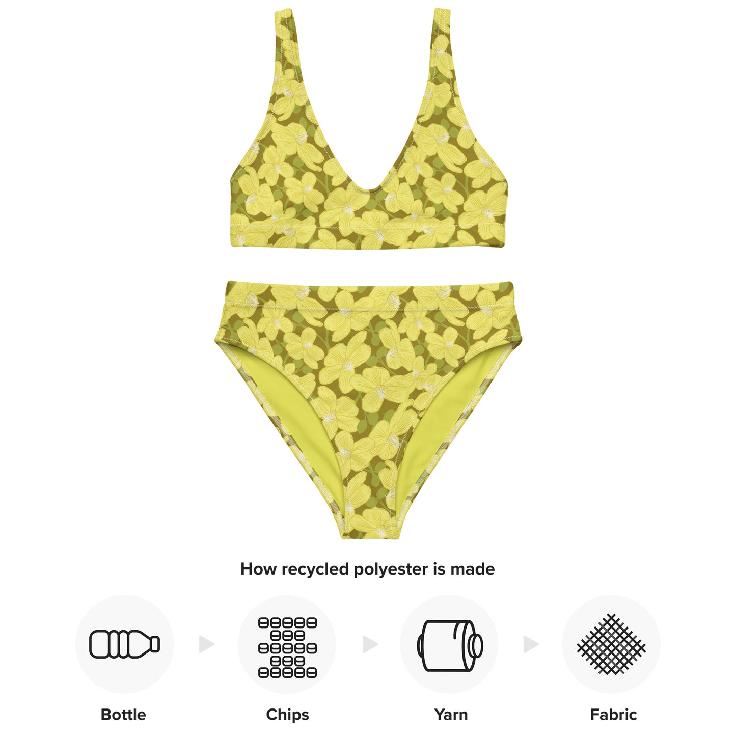 Simpoh Air Recycled high-waisted bikini