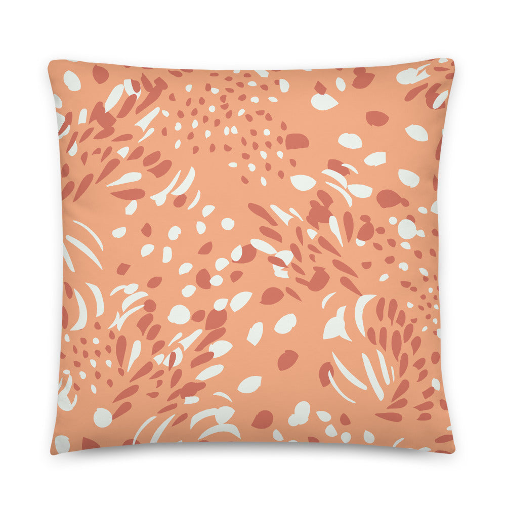 Kuaci Seeds Red Indoor Pillow-Geckojoy