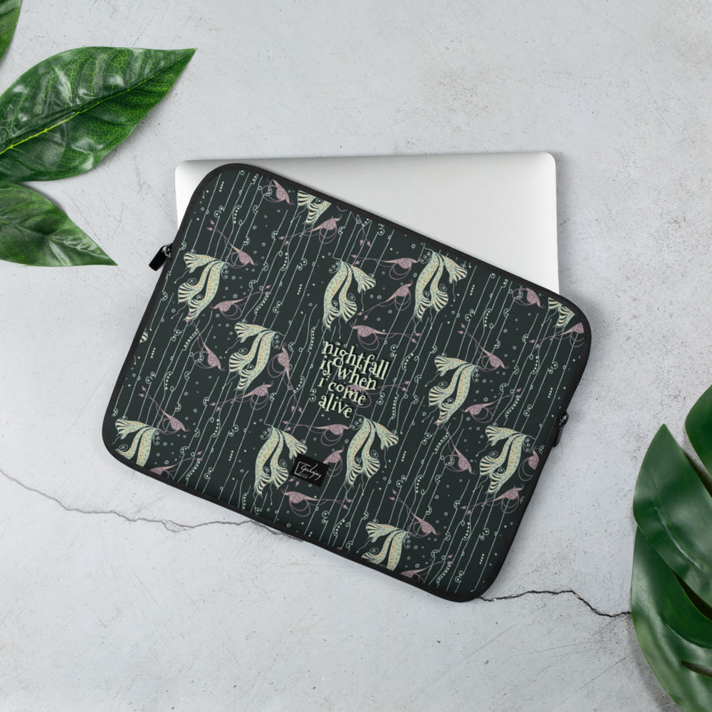 Nightfall Laptop Sleeve-Geckojoy