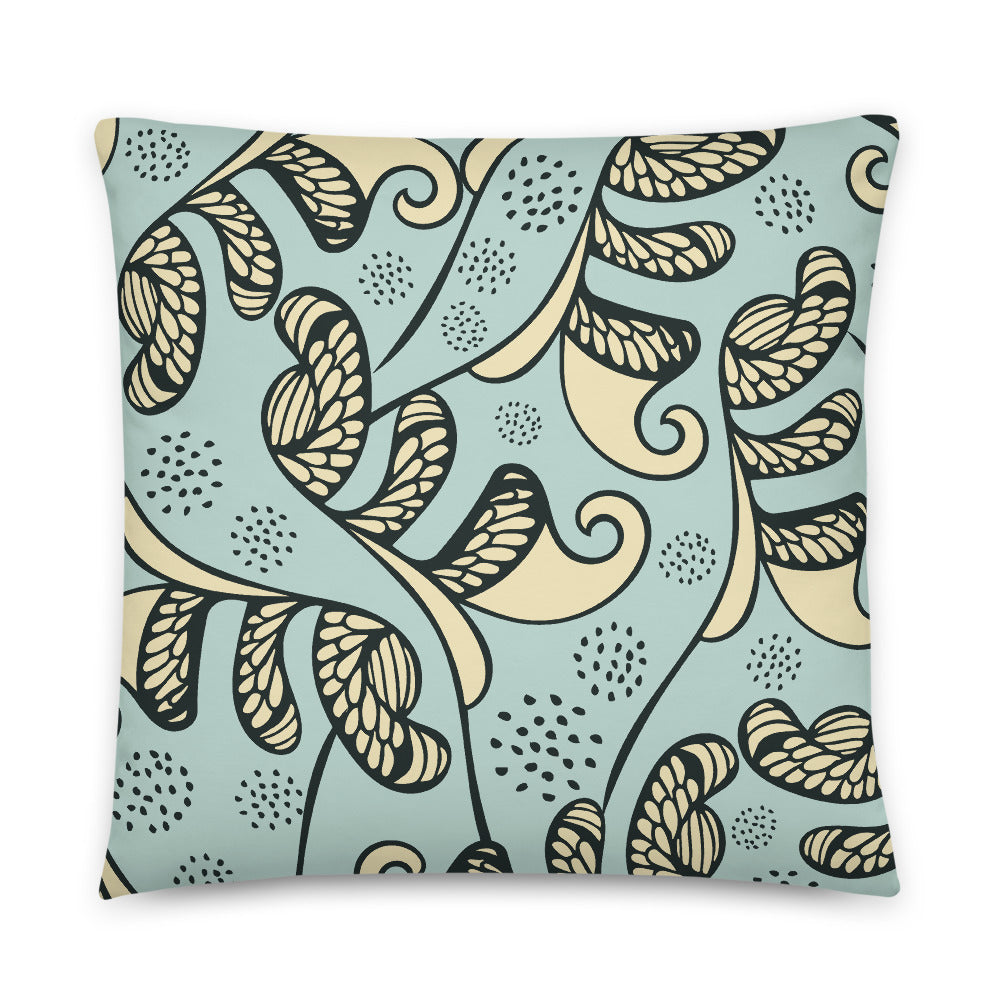 Sketches in the Sand Indoor Pillow-Geckojoy