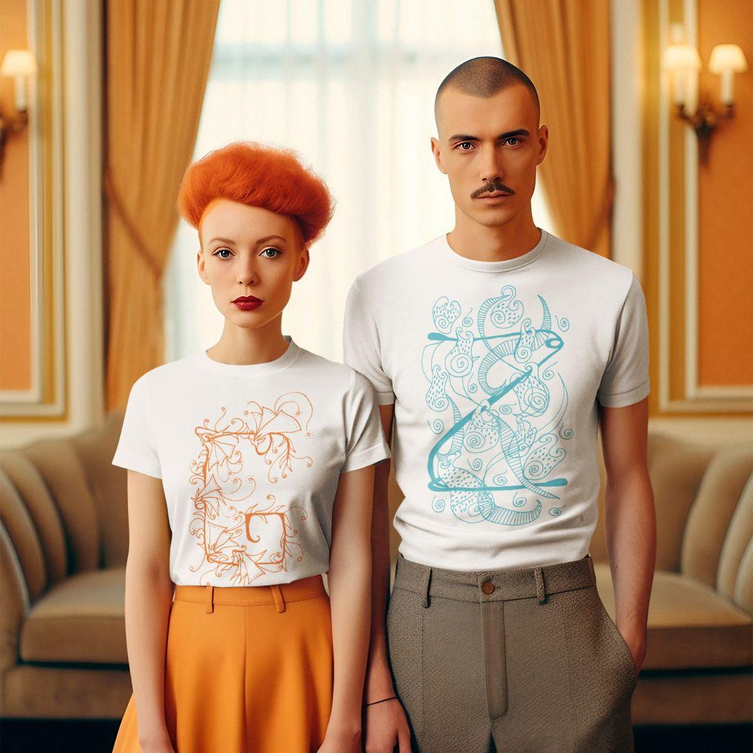 Baroque Modern ABCs Digital Printables Pack