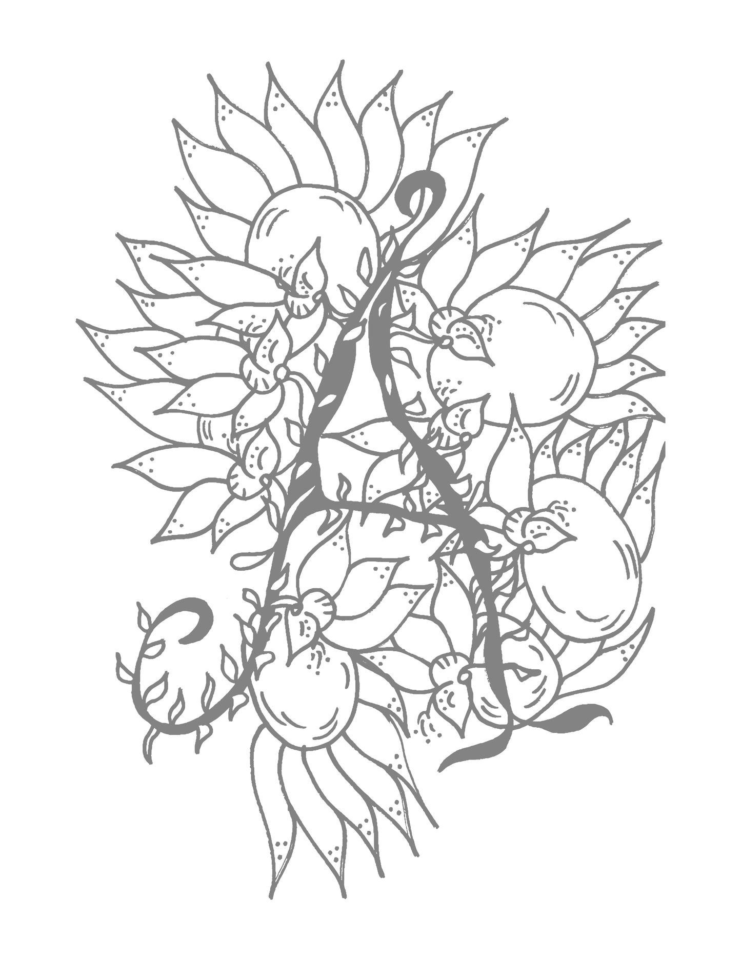 Baroque Modern ABCs Digital Printables Pack