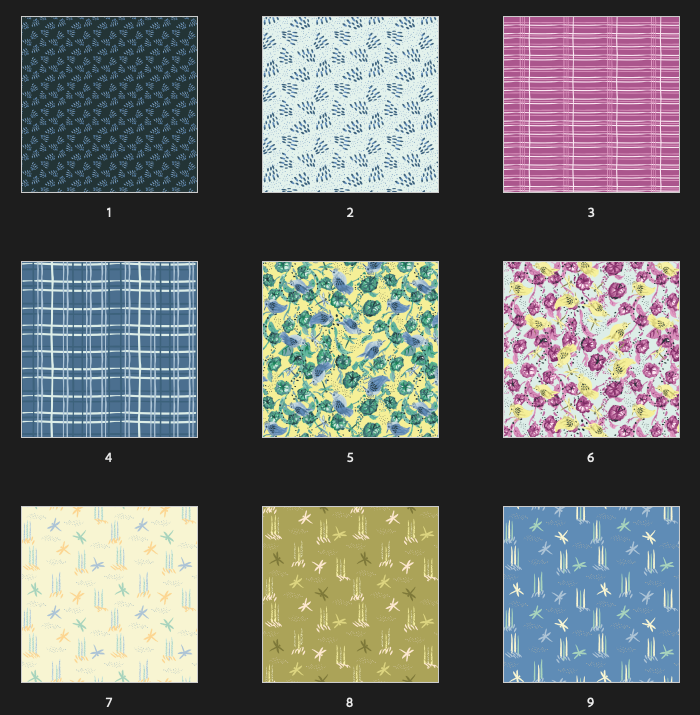 Forest Vines Digital Printable Papers Pack