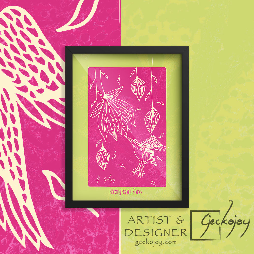 Hovering Ecstatic Shapes-Geckojoy