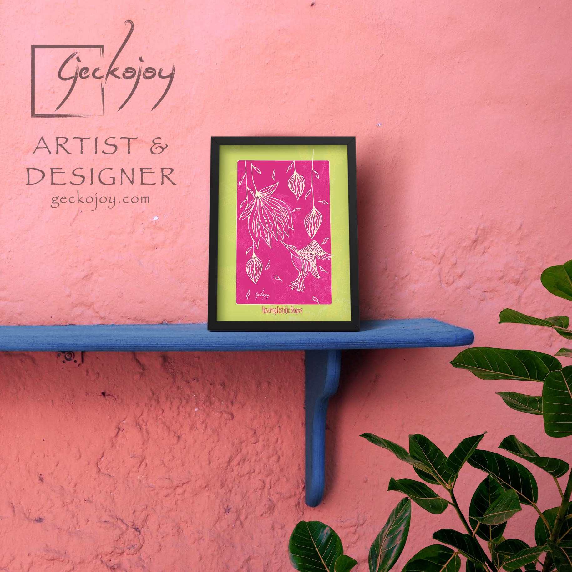 Hovering Ecstatic Shapes-Geckojoy