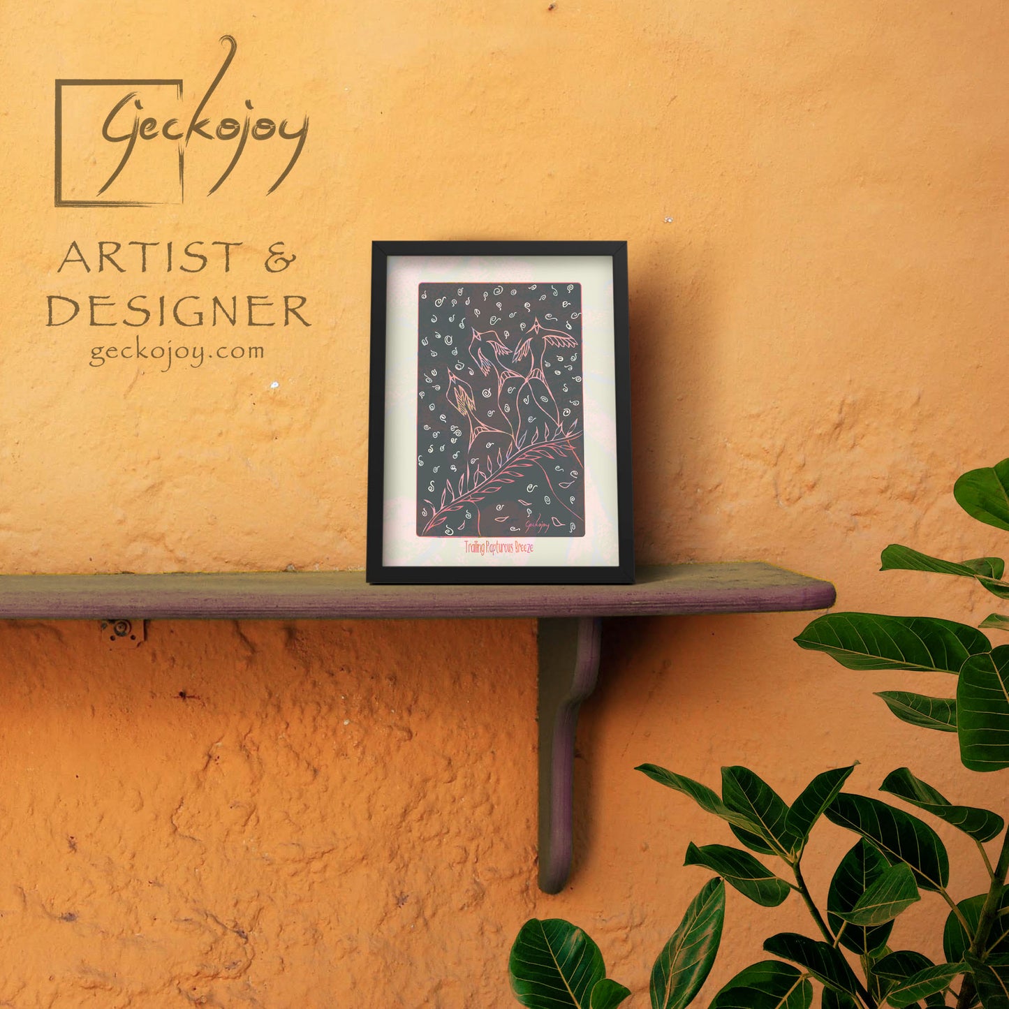 Trailing Rapturous Breeze-Geckojoy