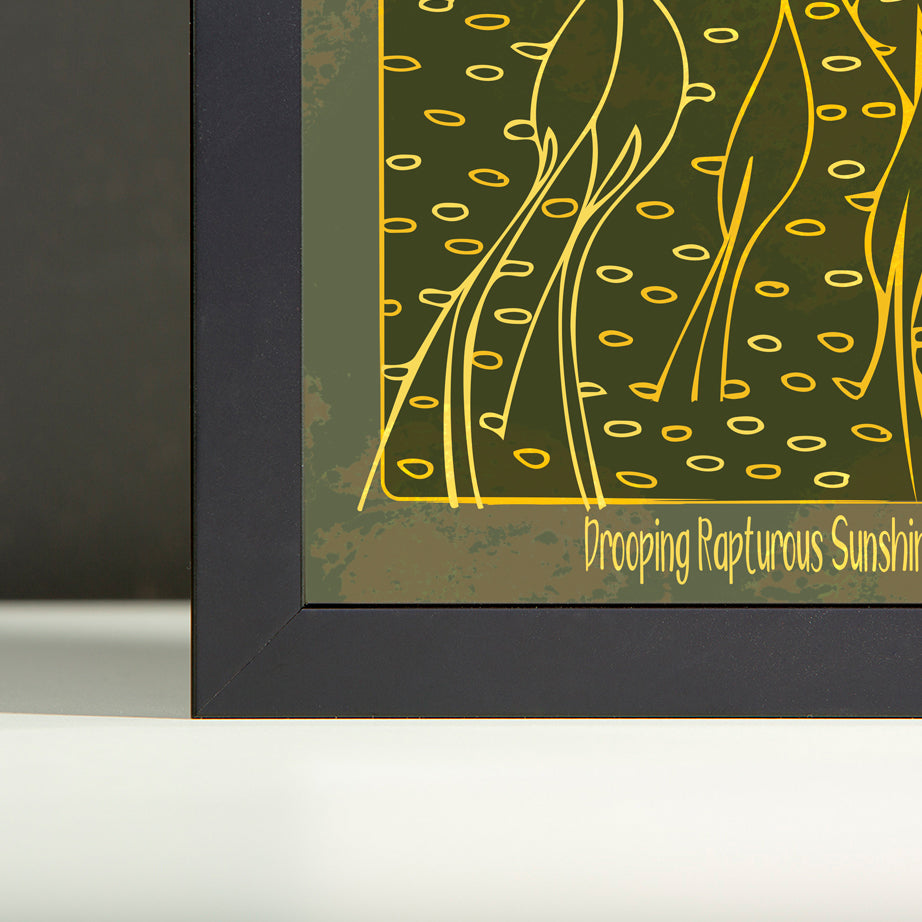 Drooping Rapturous Sunshine Frame