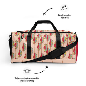 Leaf Line Duffle Bag-Geckojoy