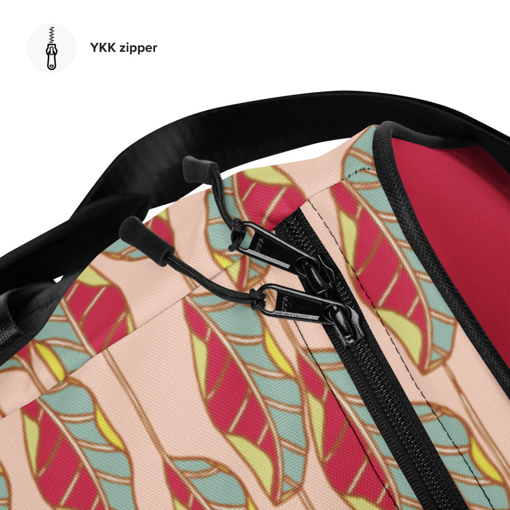 Leaf Line Duffle Bag-Geckojoy