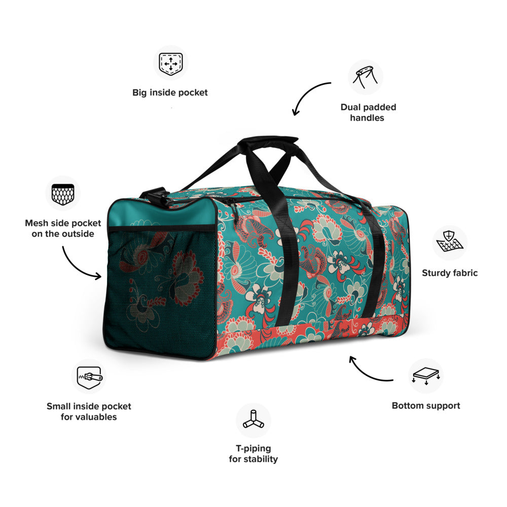Sea Dancer Duffle Bag-Geckojoy