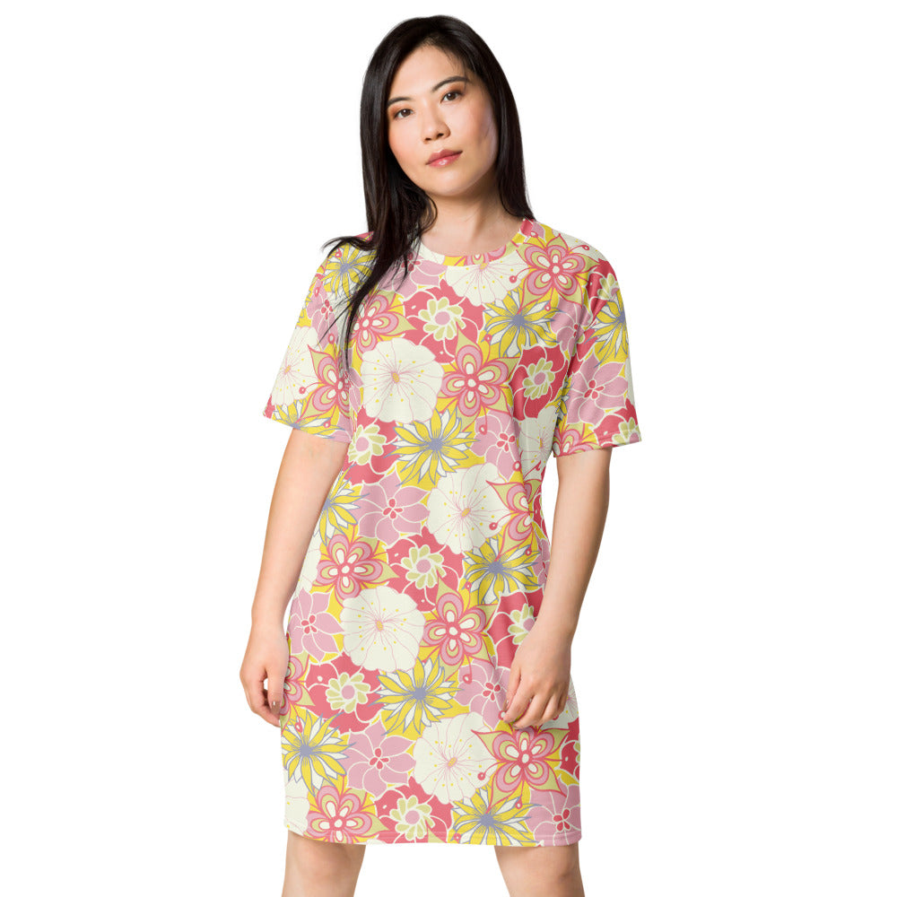 T-shirt dress-Geckojoy