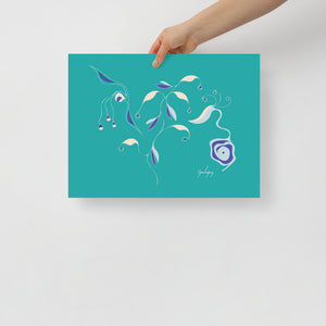 Sea Catchers Unframed Print-Geckojoy