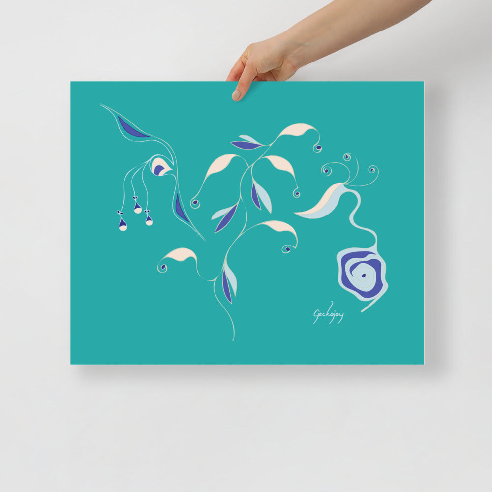 Sea Catchers Unframed Print-Geckojoy