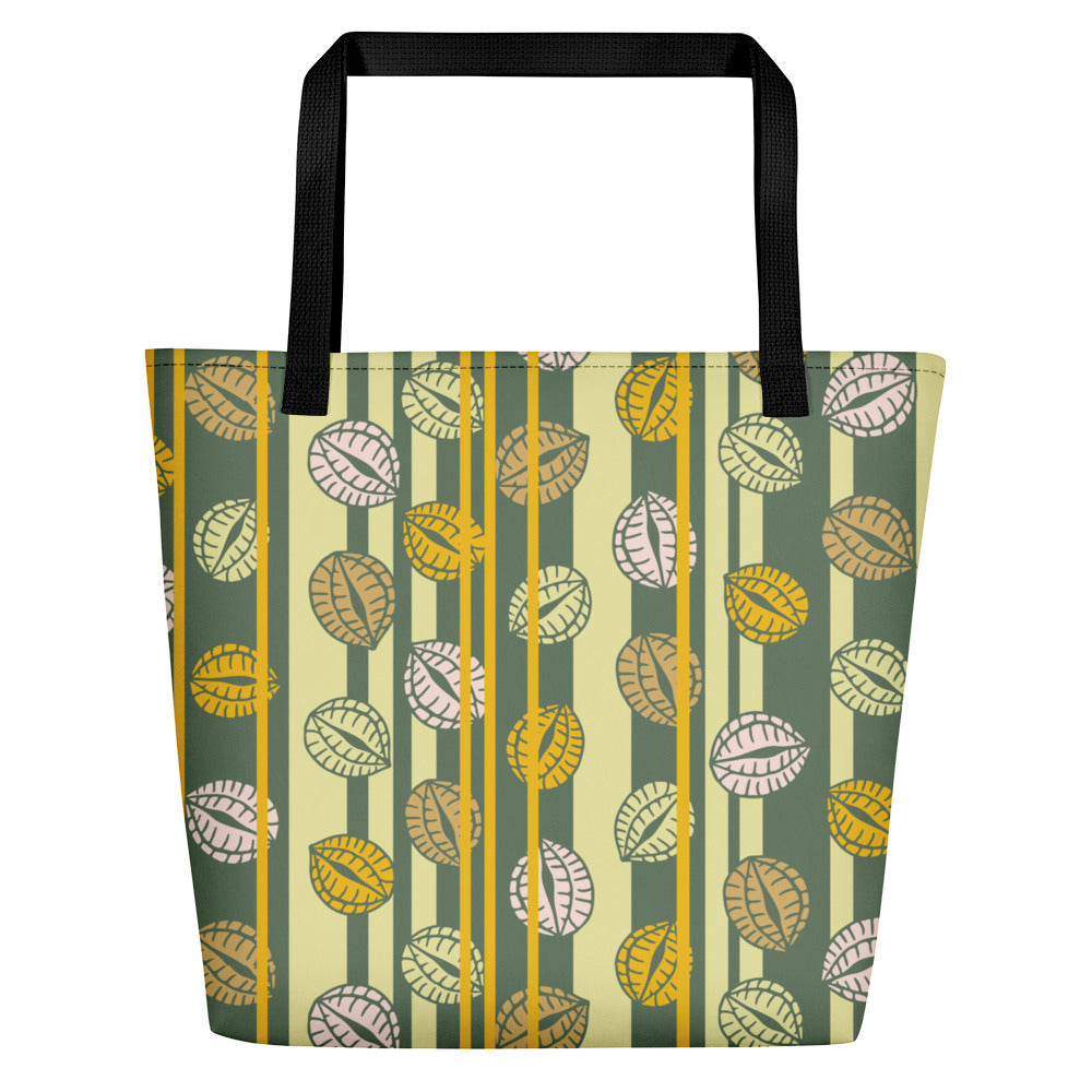 Beaded Trees Beach Bag-Geckojoy