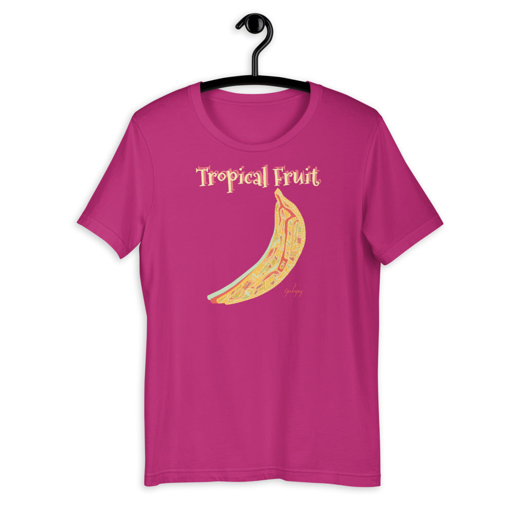 Tropical Fruit Unisex Dark Tees-Geckojoy