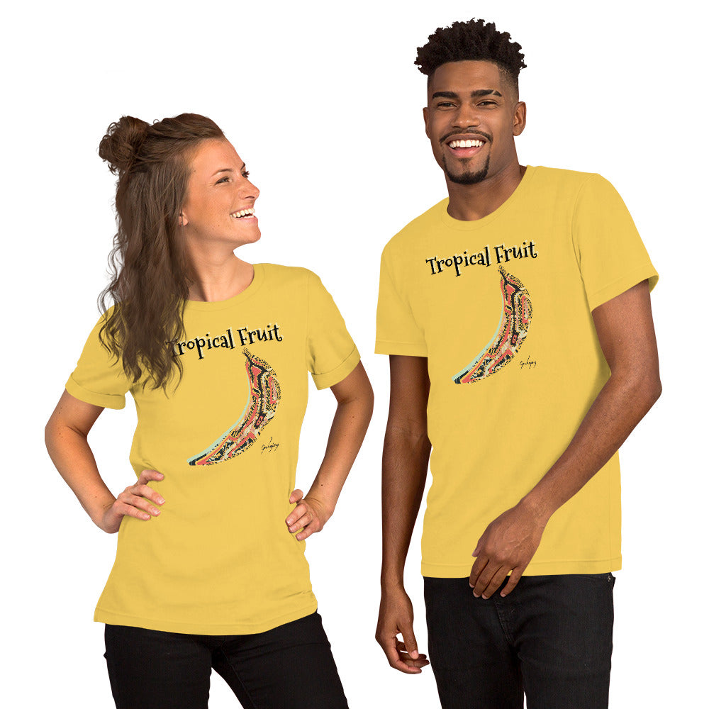 Tropical Fruit Unisex Dark Tees-Geckojoy
