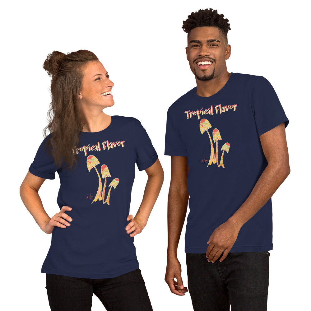 Tropical Flavor Unisex Dark Tees-Geckojoy