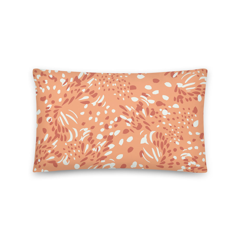 Kuaci Seeds Red Indoor Pillow-Geckojoy