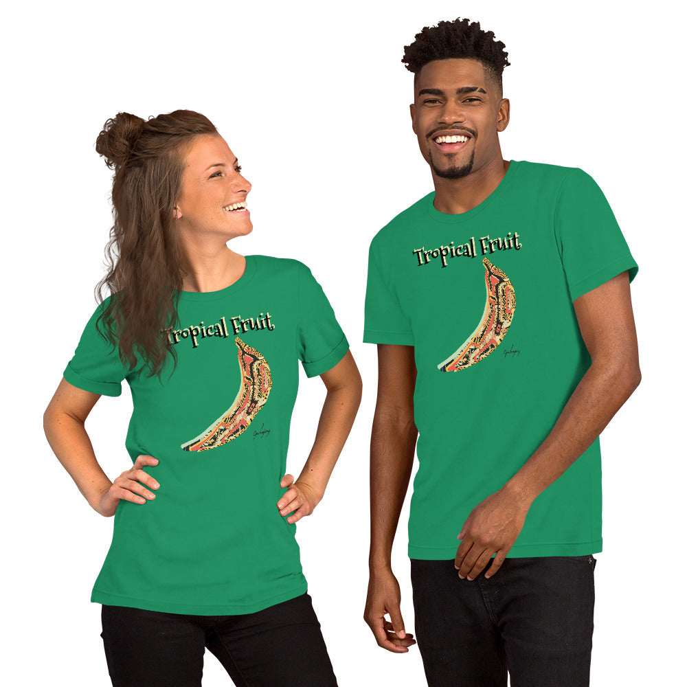 Tropical Fruit Unisex Dark Tees-Geckojoy