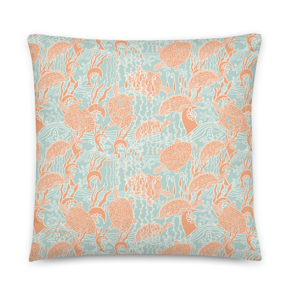 Turtley Yours Indoor Pillow-Geckojoy