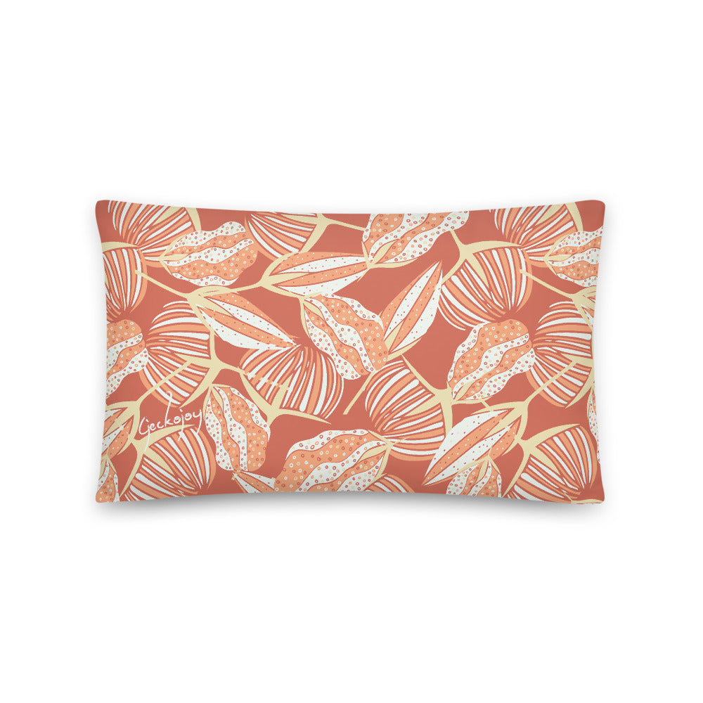 Estuary Seed Pods Indoor Pillow-Geckojoy