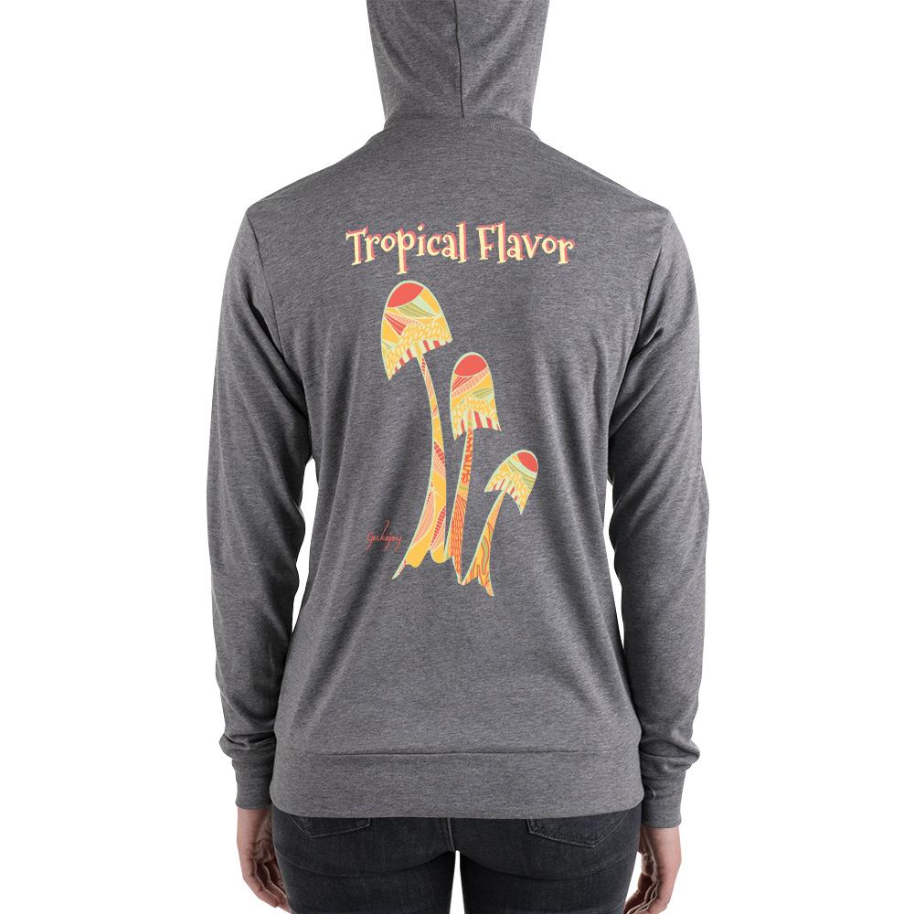 Tropical Flavor Unisex Zip Hoodie-Geckojoy