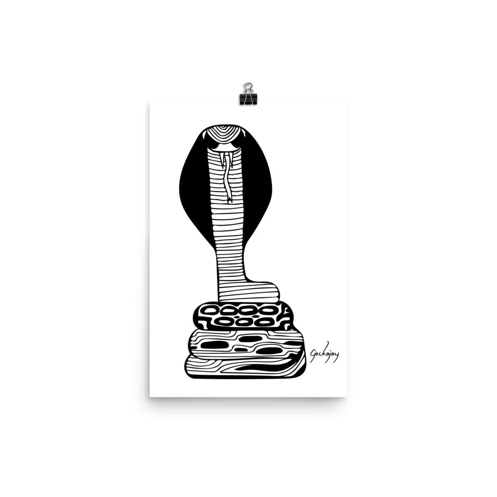 Cobra Totem Print-Geckojoy