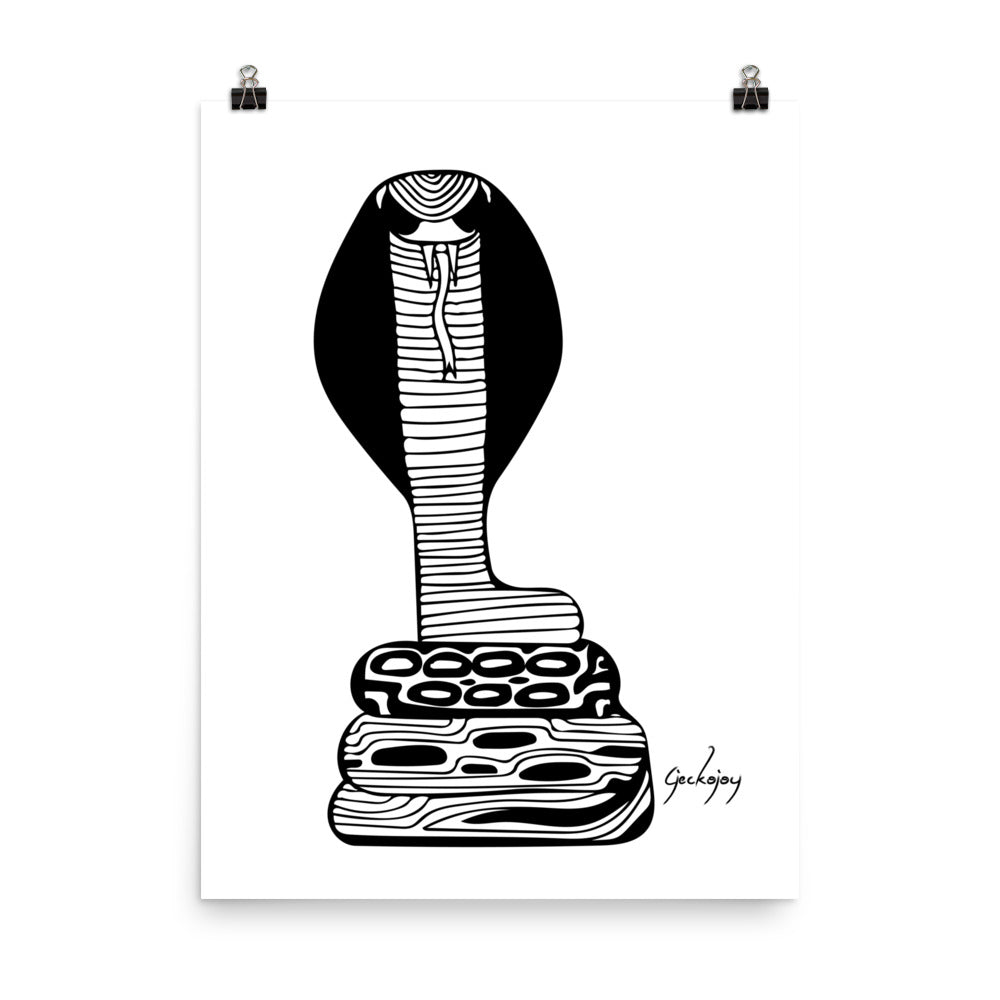 Cobra Totem Print-Geckojoy