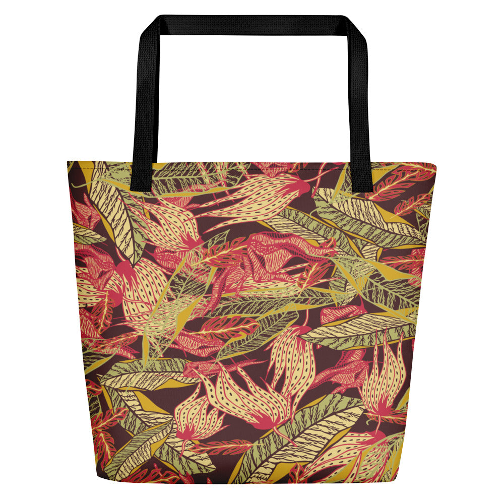 Forest Floor Beach Bag-Geckojoy