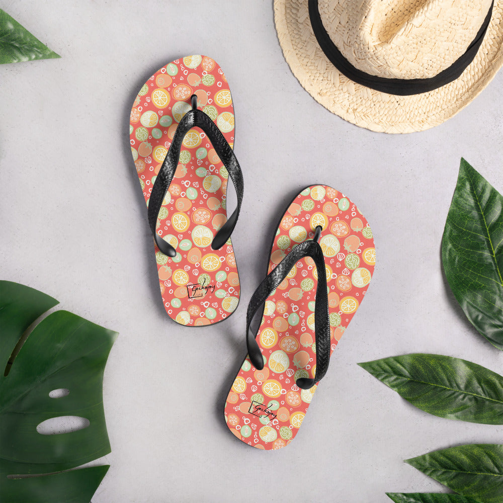 Fruit Punch Flip-Flops-Geckojoy