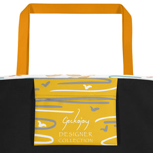 Gliding Through Blue Skies Beach Bag - Limited Edition-Geckojoy