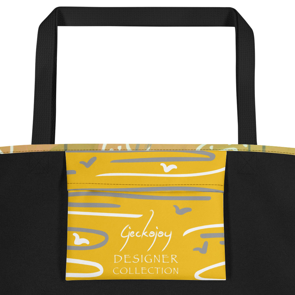 Tumbling Seeds Beach Bag-Geckojoy