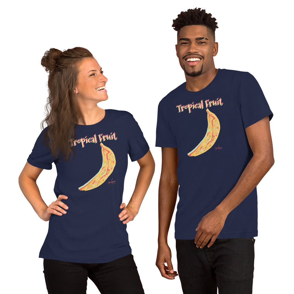 Tropical Fruit Unisex Dark Tees-Geckojoy