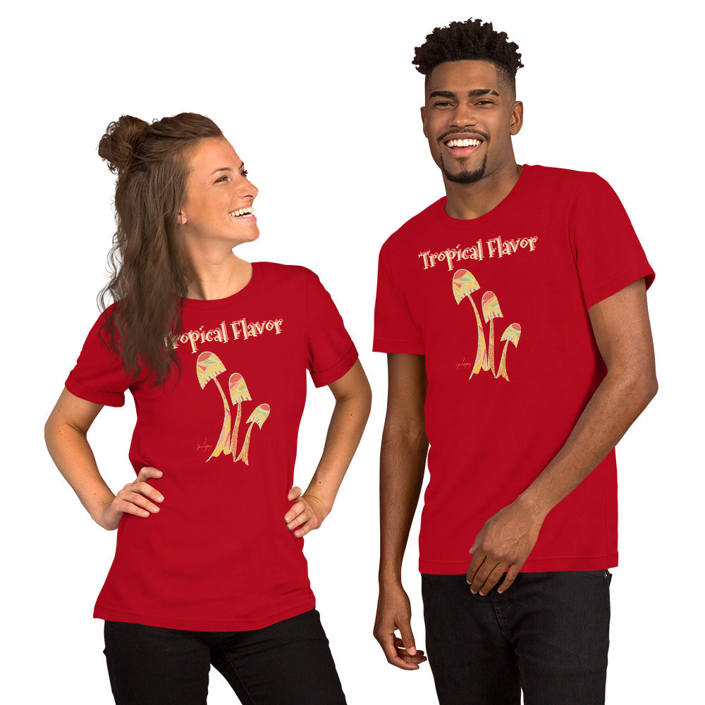 Tropical Flavor Unisex Dark Tees-Geckojoy