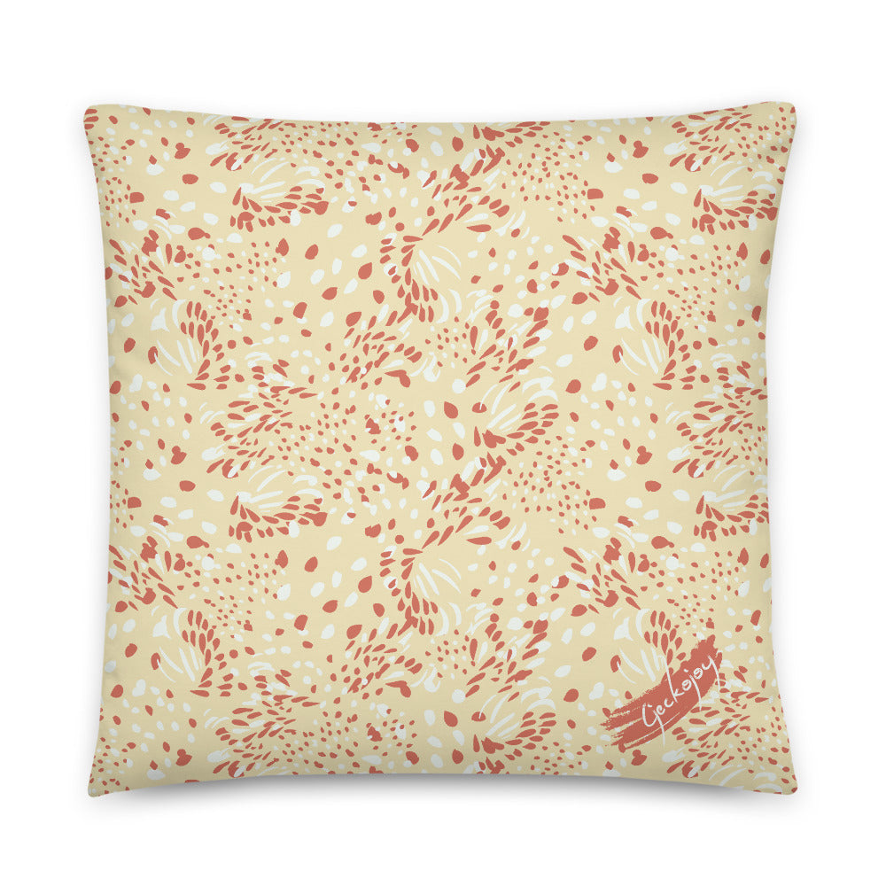 Kuaci Seeds Red Indoor Pillow-Geckojoy