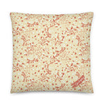 Kuaci Seeds Red Indoor Pillow-Geckojoy