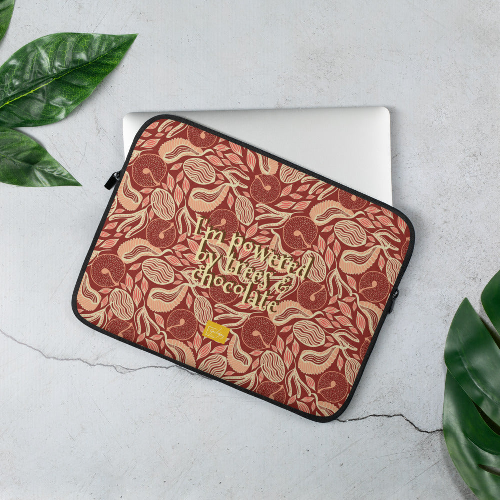 Chocolate Forest Laptop Sleeve-Geckojoy