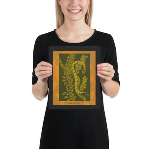 Bending Lovely Visions Framed Print-Geckojoy