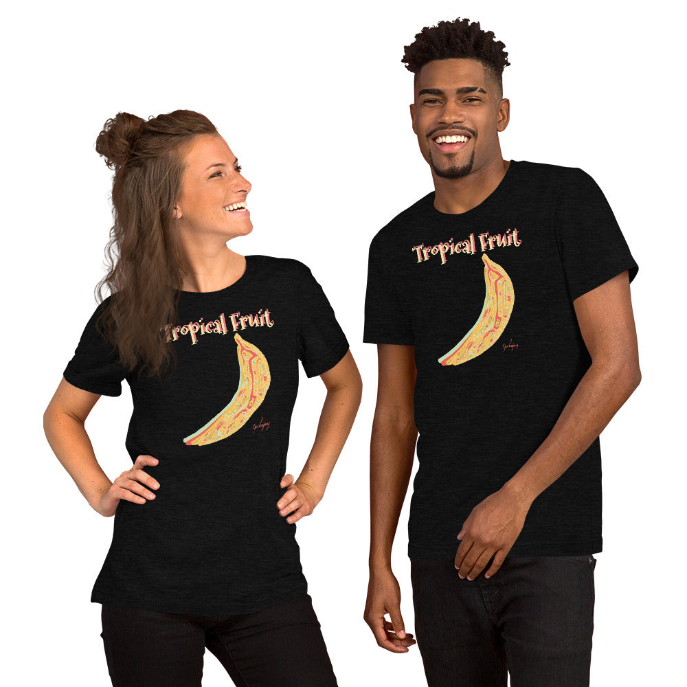 Tropical Fruit Unisex Dark Tees-Geckojoy