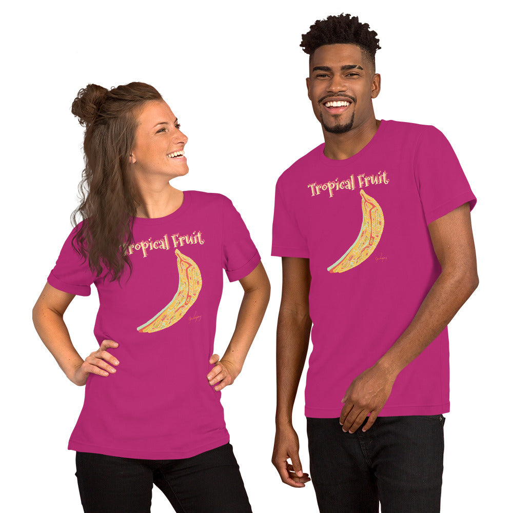 Tropical Fruit Unisex Dark Tees-Geckojoy