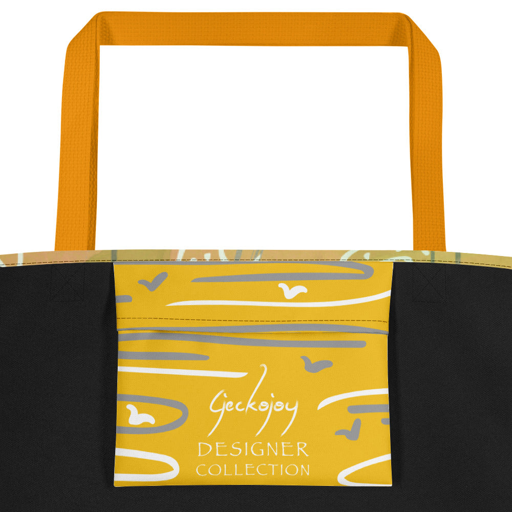 Tumbling Seeds Beach Bag-Geckojoy