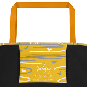 Tumbling Seeds Beach Bag-Geckojoy
