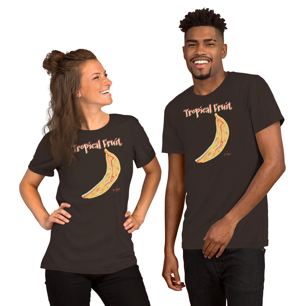 Tropical Fruit Unisex Dark Tees-Geckojoy