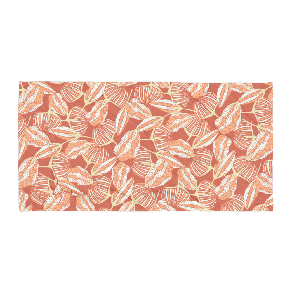 Estuary Seed Pods SG02 - Beach Towel-Geckojoy