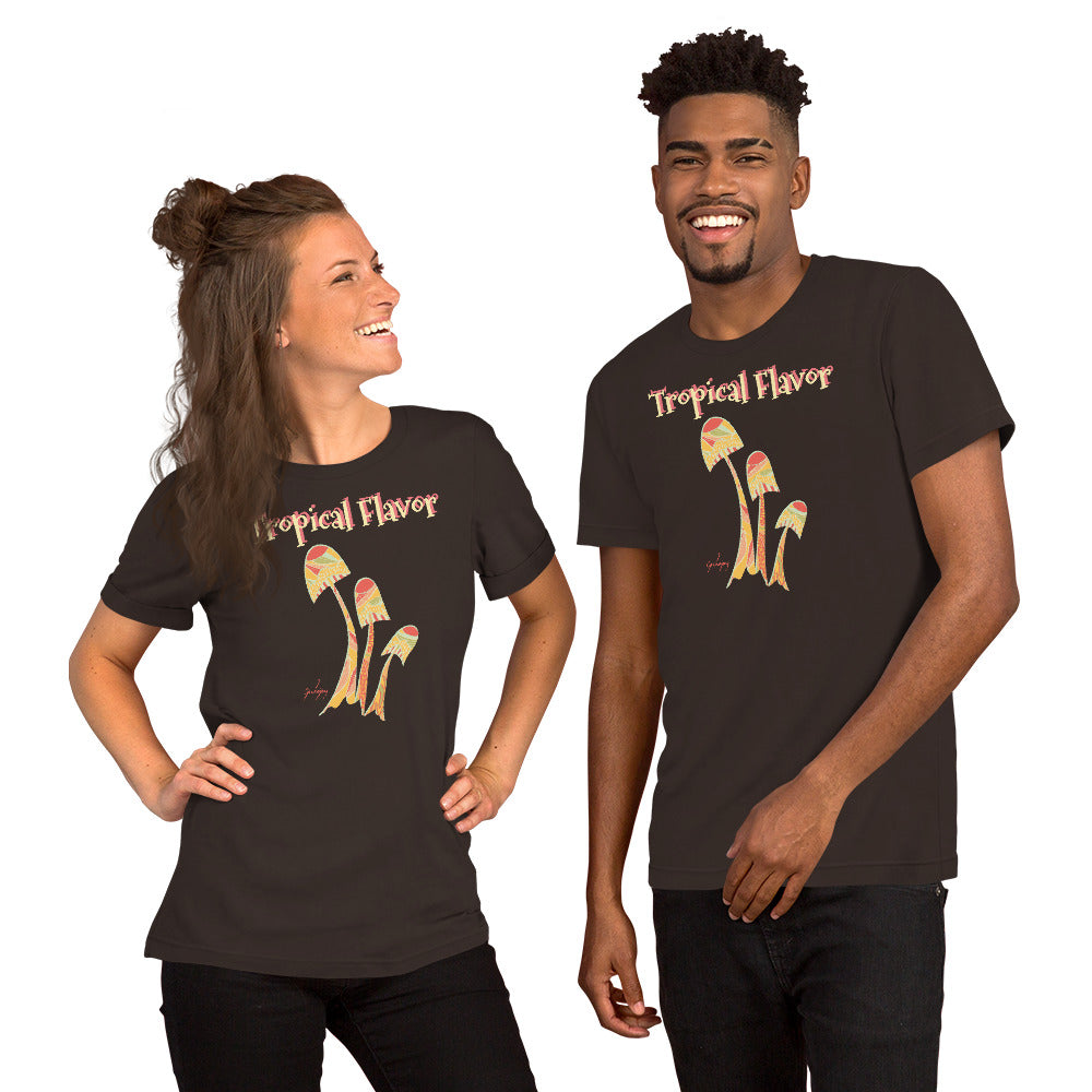 Tropical Flavor Unisex Dark Tees-Geckojoy