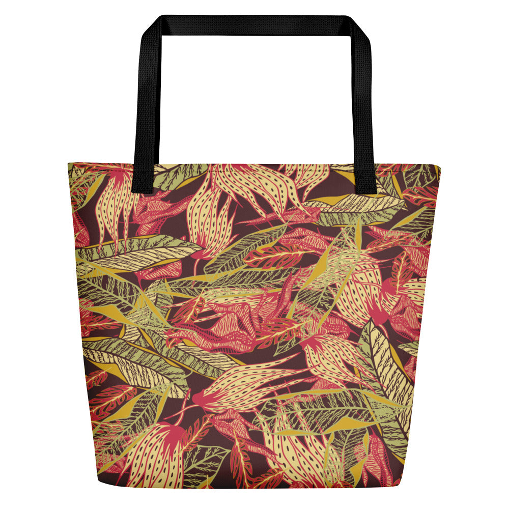 Forest Floor Beach Bag-Geckojoy