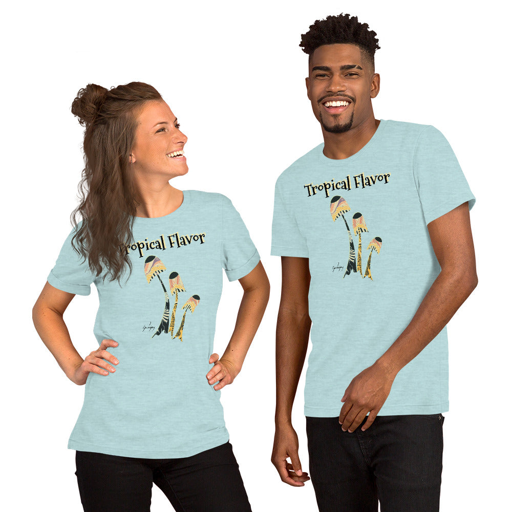 Tropical Flavor Unisex Light Tees-Geckojoy