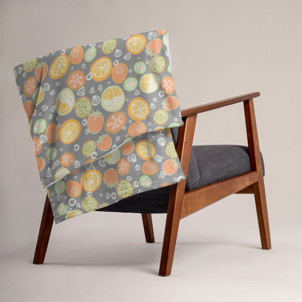 Fruit Punch Throw Blanket-Geckojoy