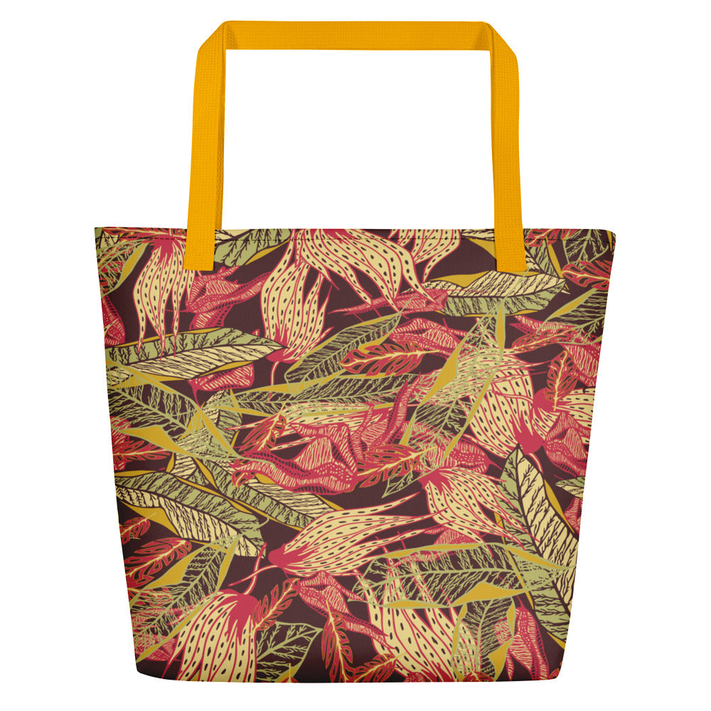 Forest Floor Beach Bag-Geckojoy