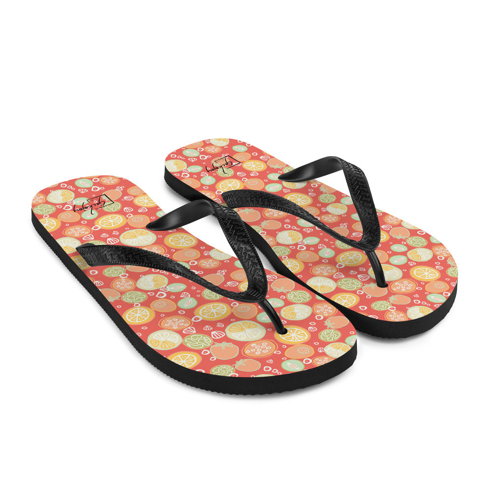 Fruit Punch Flip-Flops-Geckojoy